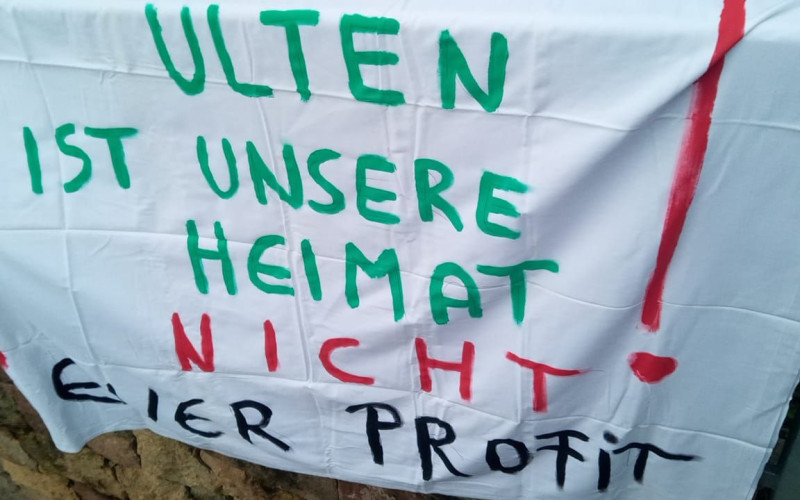 Protest gegen Pumpspeicherwerk