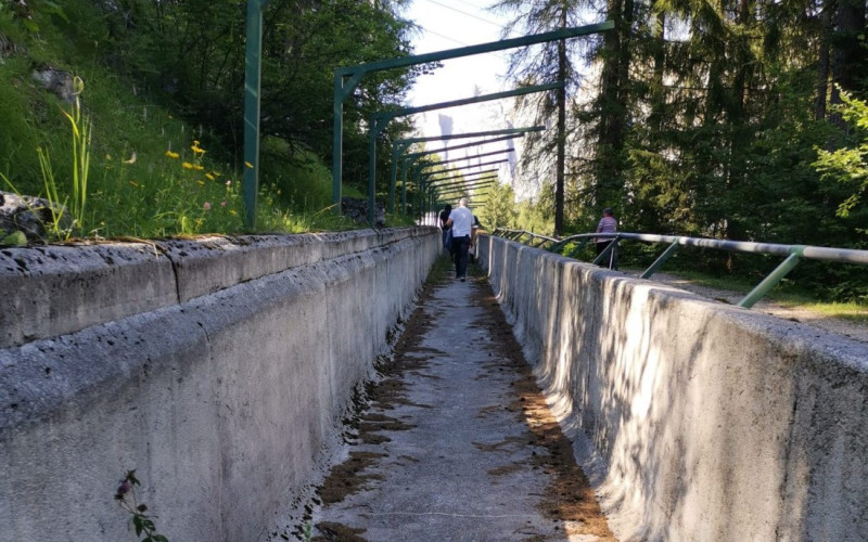 Bobbahn in Cortina