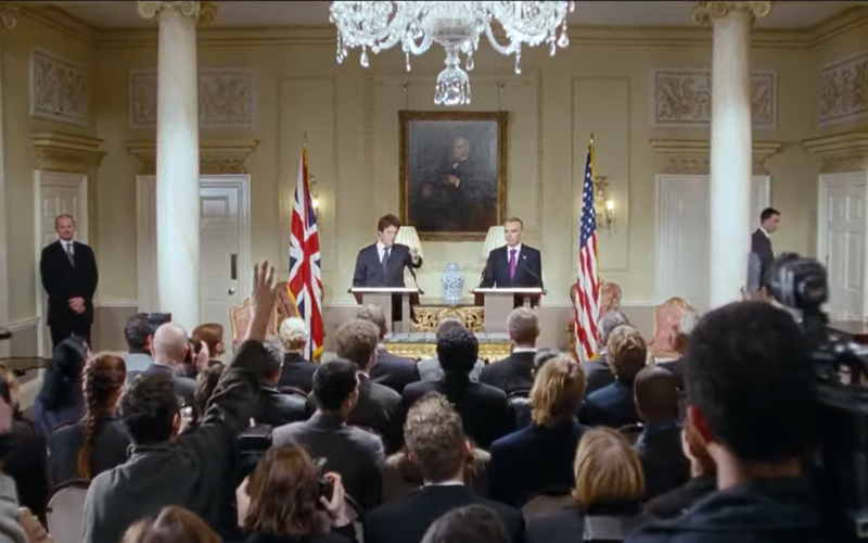 Hugh Grant als englischer Premierminister